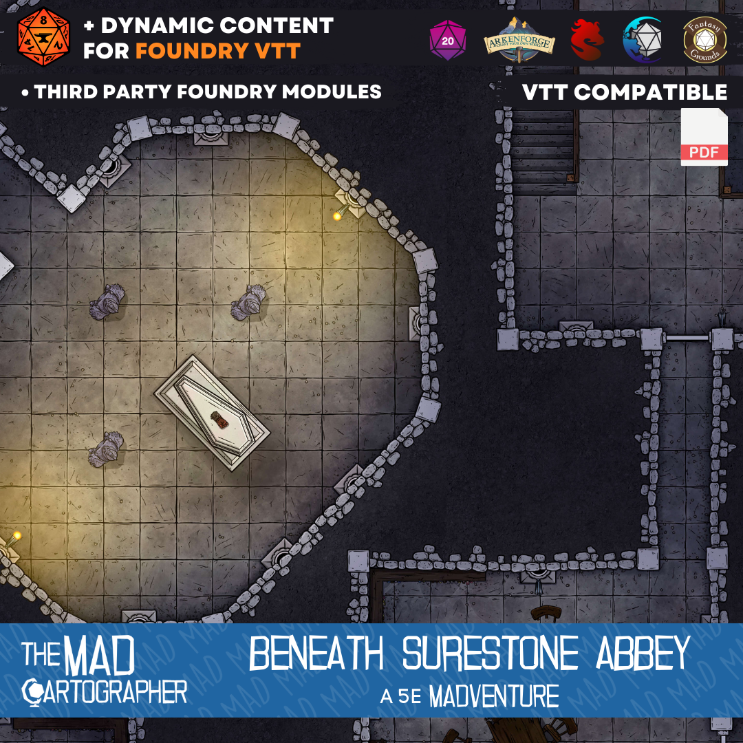 MADventure: Beneath Surestone Abbey (APL3)
