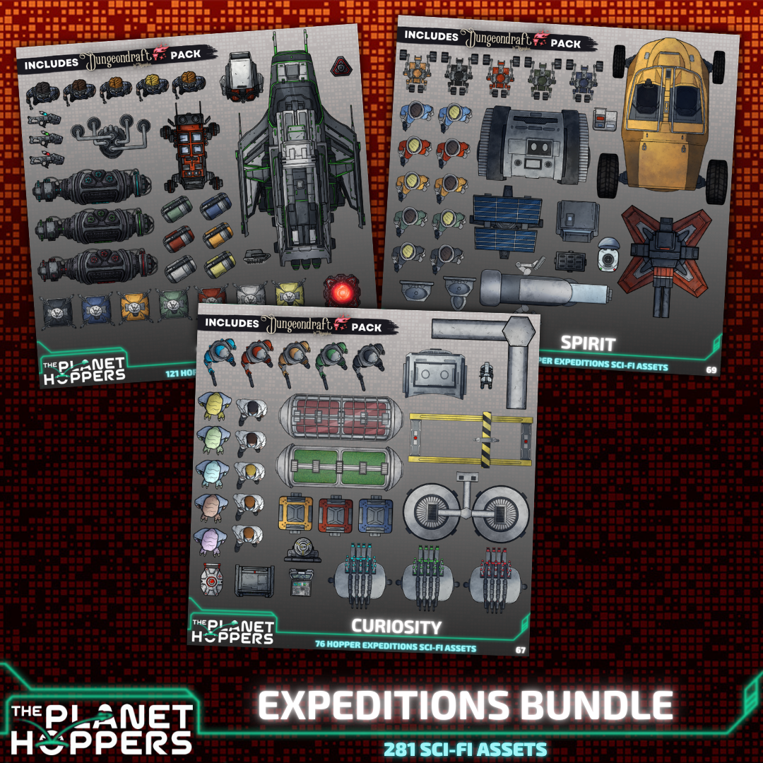 Hopper Expeditions Asset Pack