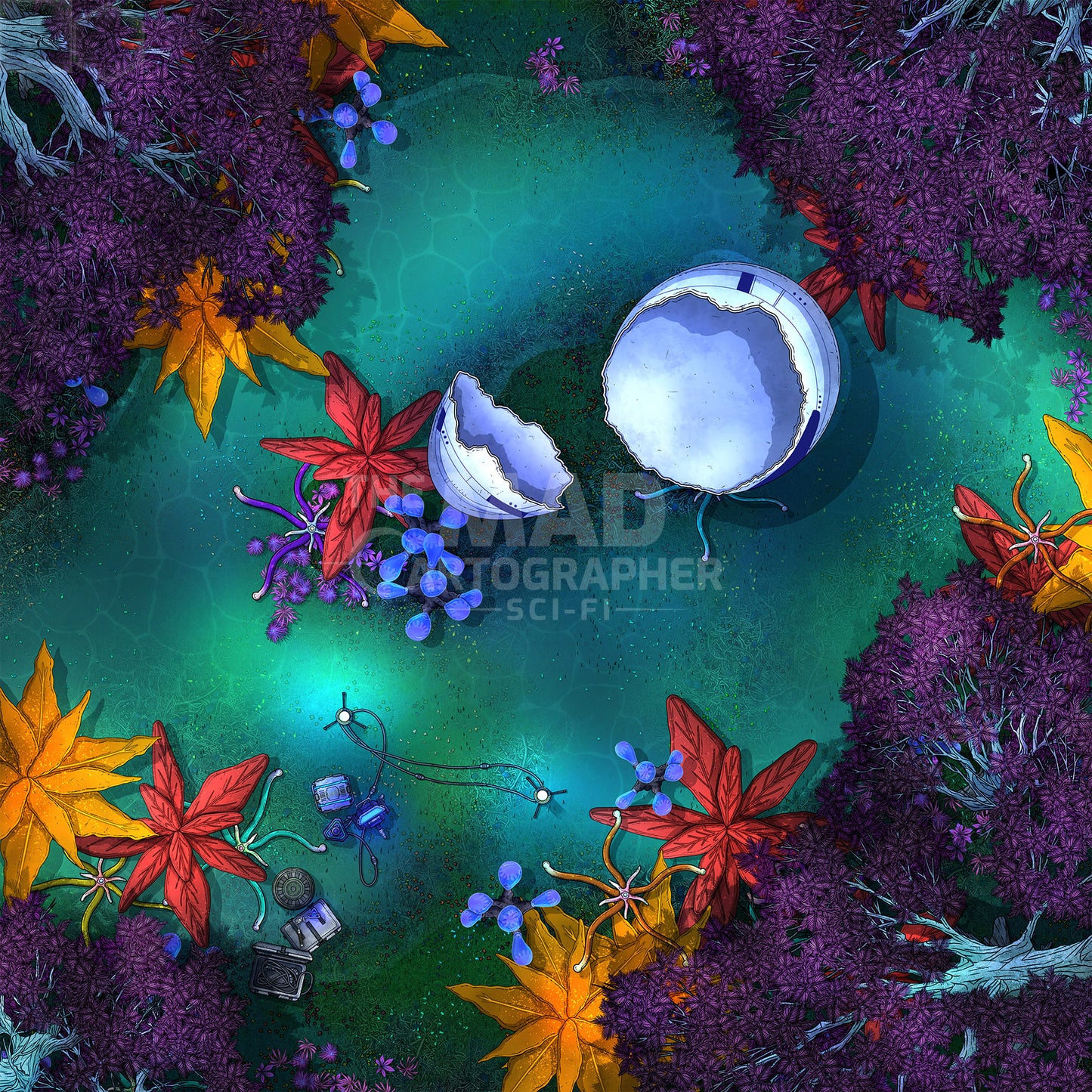 Jungle Expedition Map Image Pack