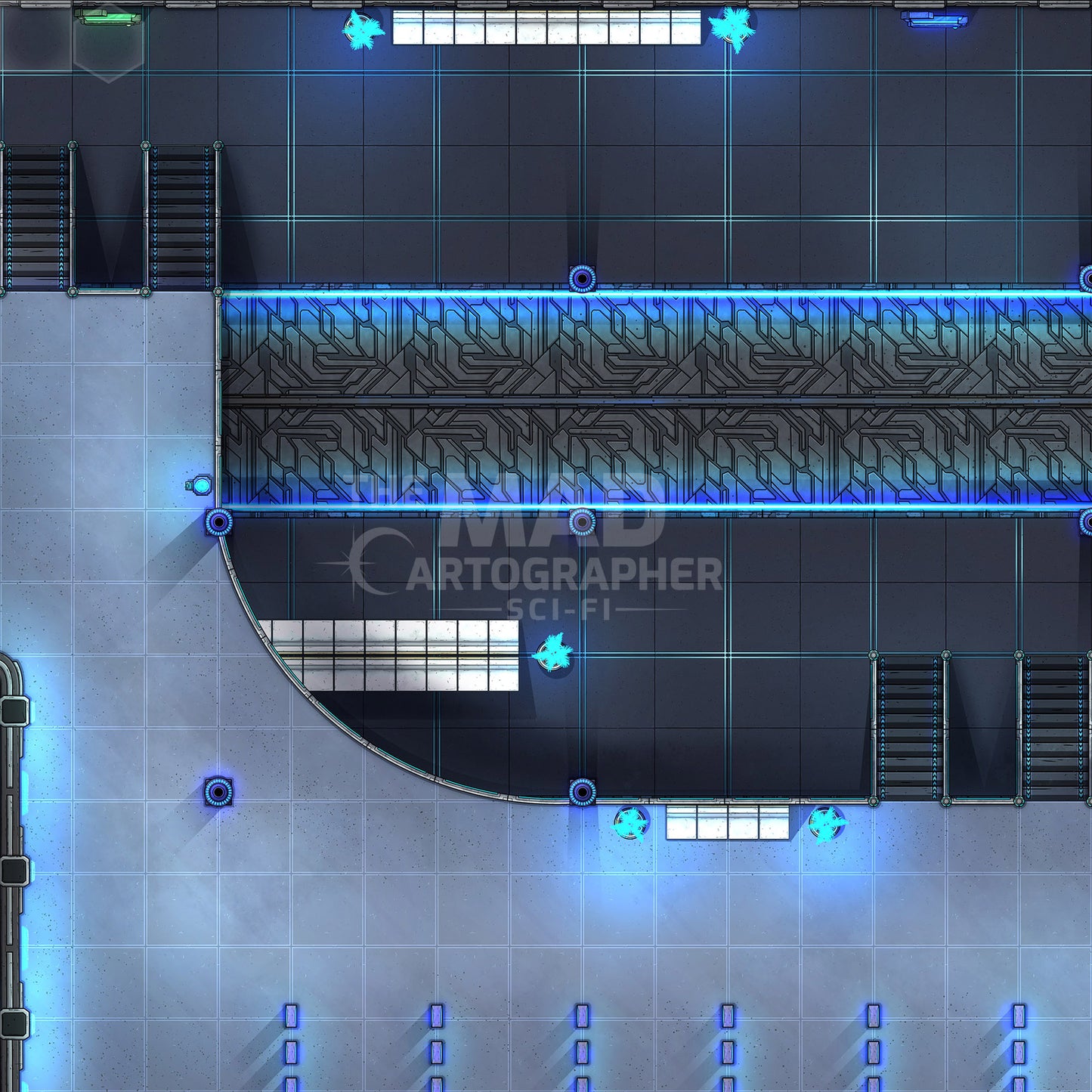 Sci-Fi City Map Image Pack