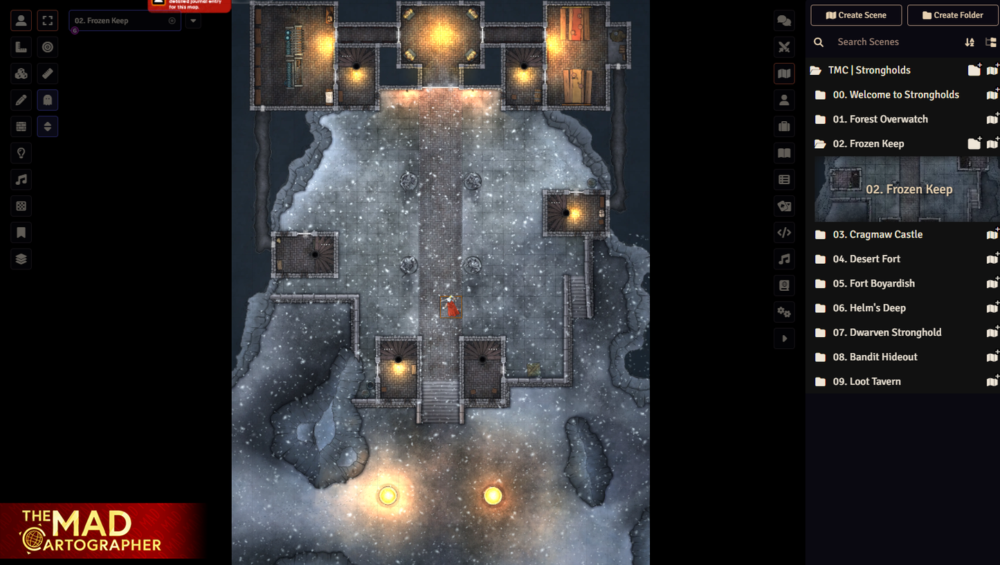 Strongholds - Foundry Module License
