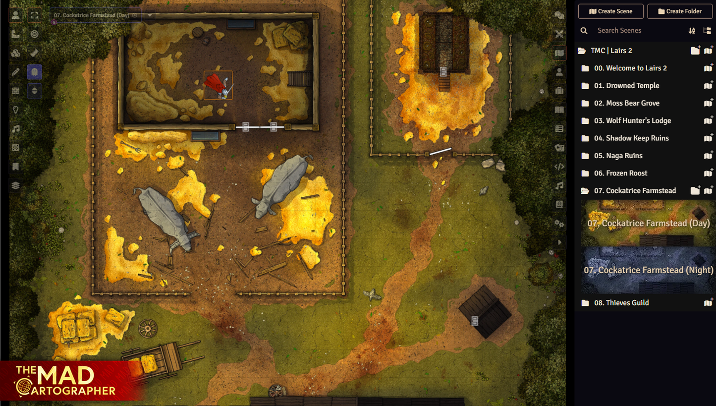 Lairs 2 - Foundry Module License