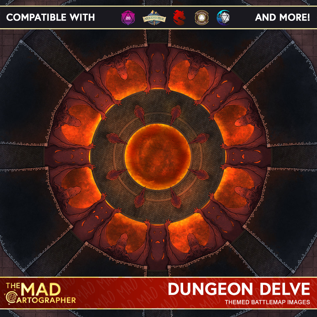 Dungeon Delve - Map Image Pack