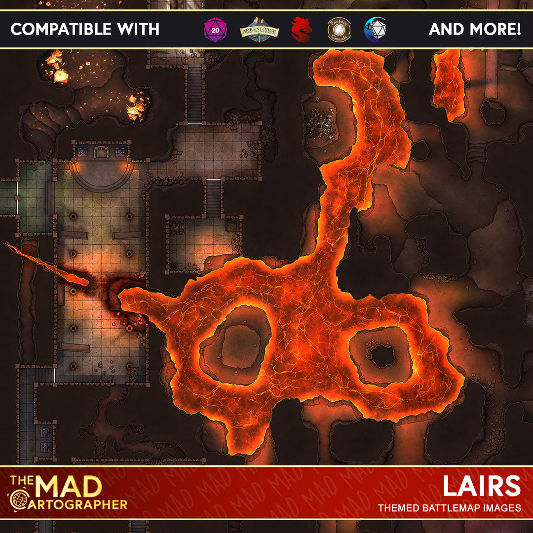 Lairs - Map Image Pack