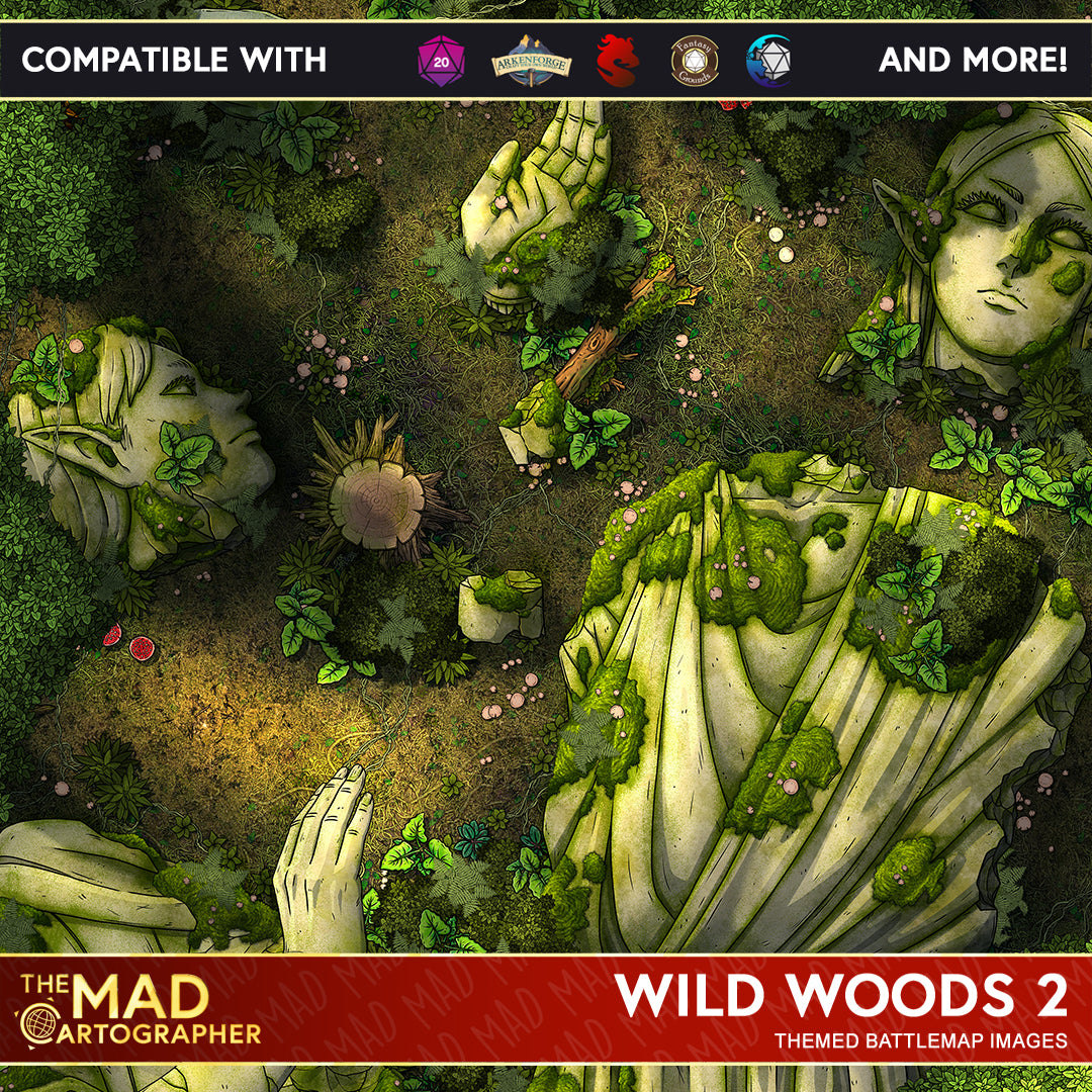 Wild Woods 2 - Map Image Pack