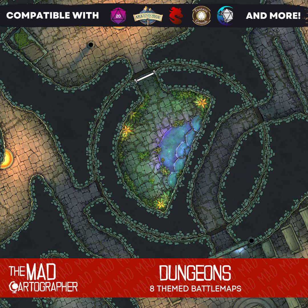 Dungeons - Map Image Pack