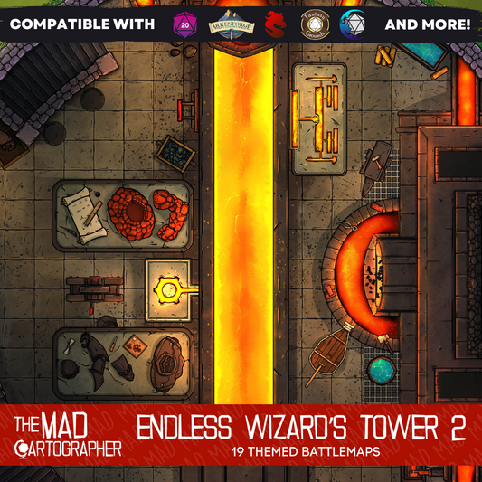 Endless Wizard's Tower 2 - Map Image Pack