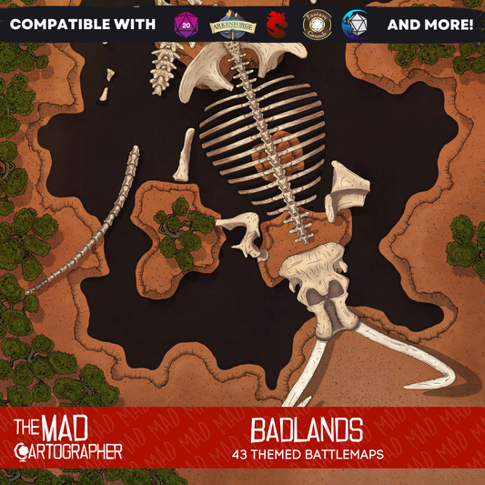 Badlands - Map Image Pack