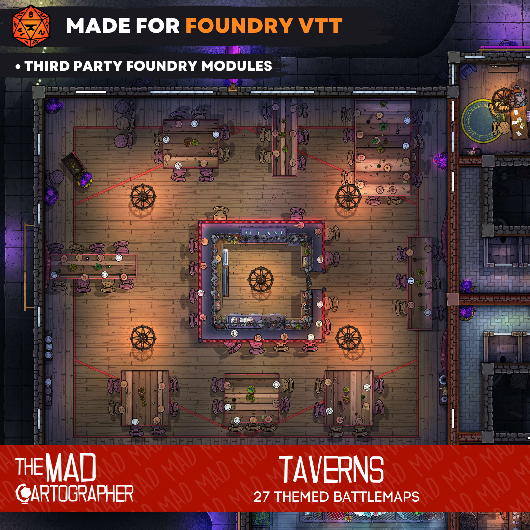 Taverns - Foundry Module License