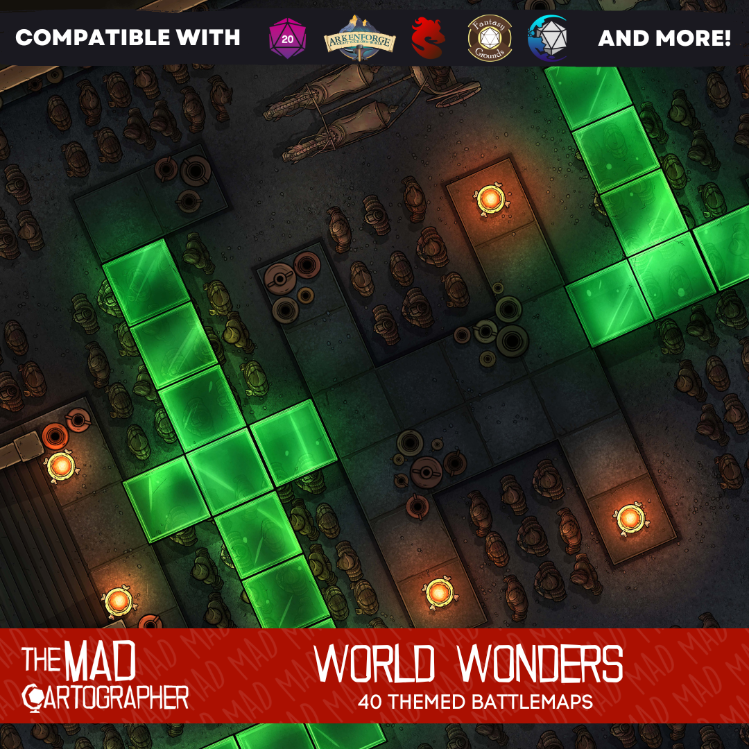 World Wonders - Map Image Pack