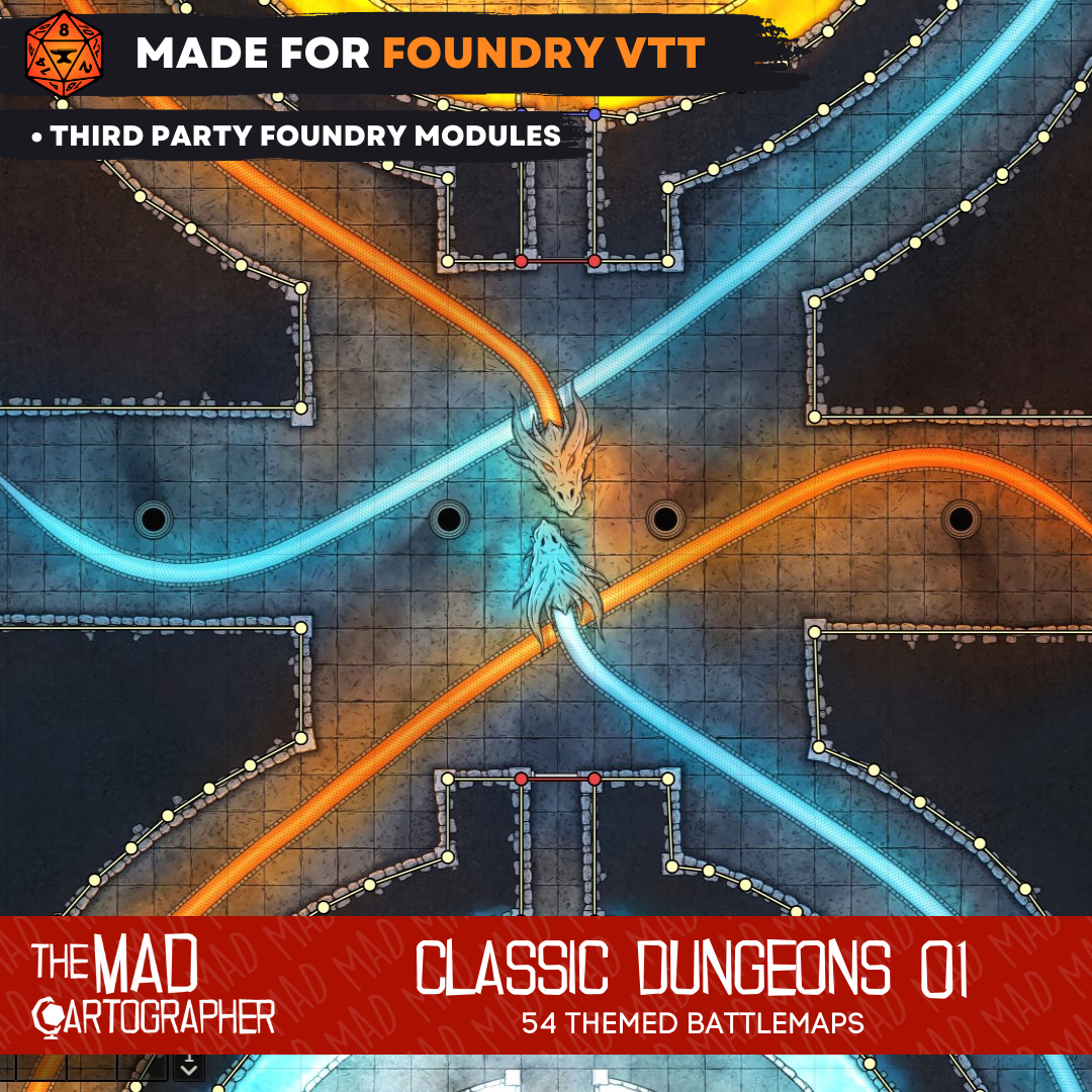 Classic Dungeons - Foundry Module License