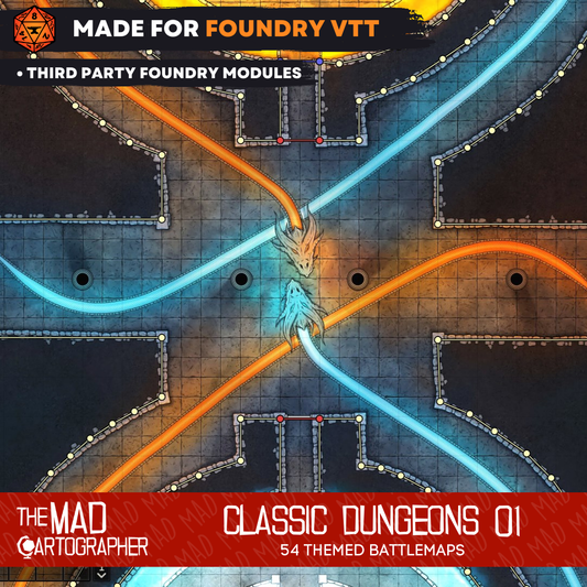 Classic Dungeons - Foundry Module License