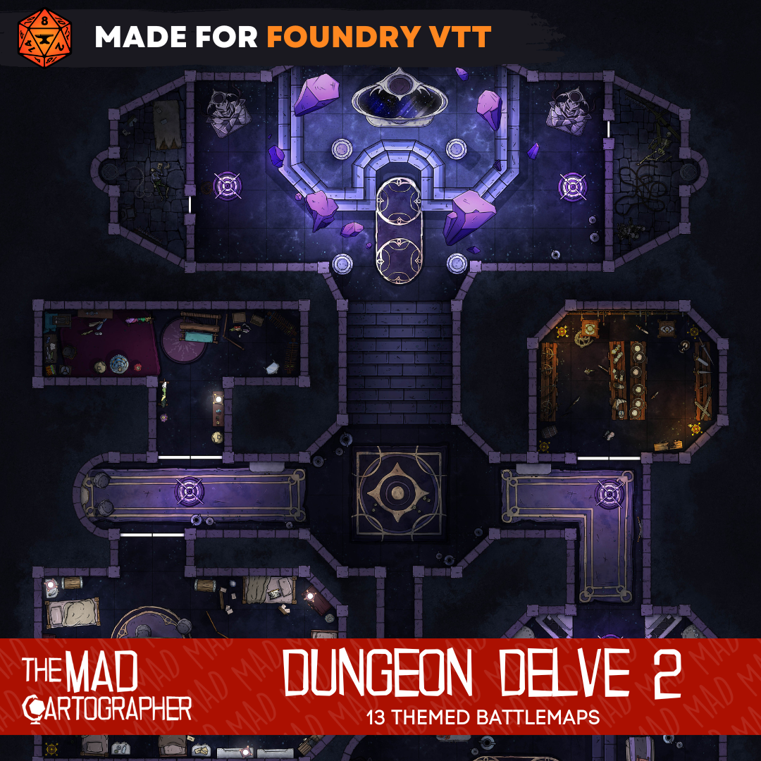 Dungeon Delve 2 - Foundry Module License