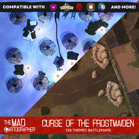 Curse of the Frostmaiden - Map Image Pack