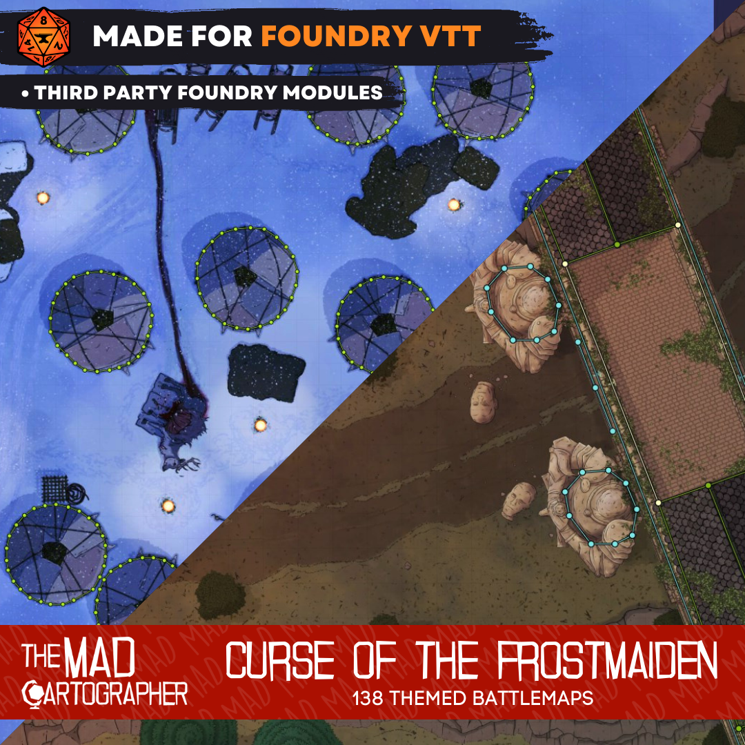 Curse of the Frostmaiden - Foundry Module License