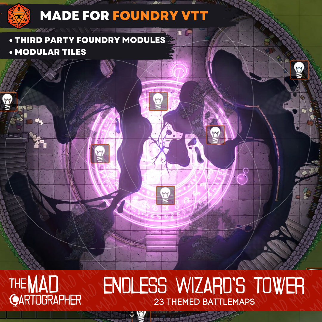 Endless Wizard's Tower - Foundry Module License