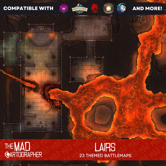 Lairs - Map Image Pack