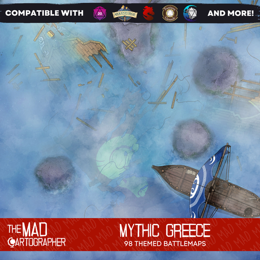 Mythic Greece - Map Image Pack