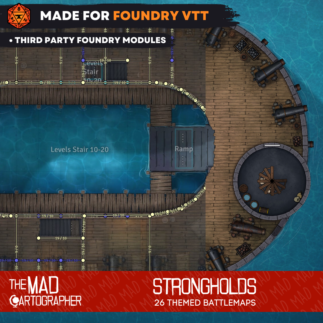 Strongholds - Foundry Module License