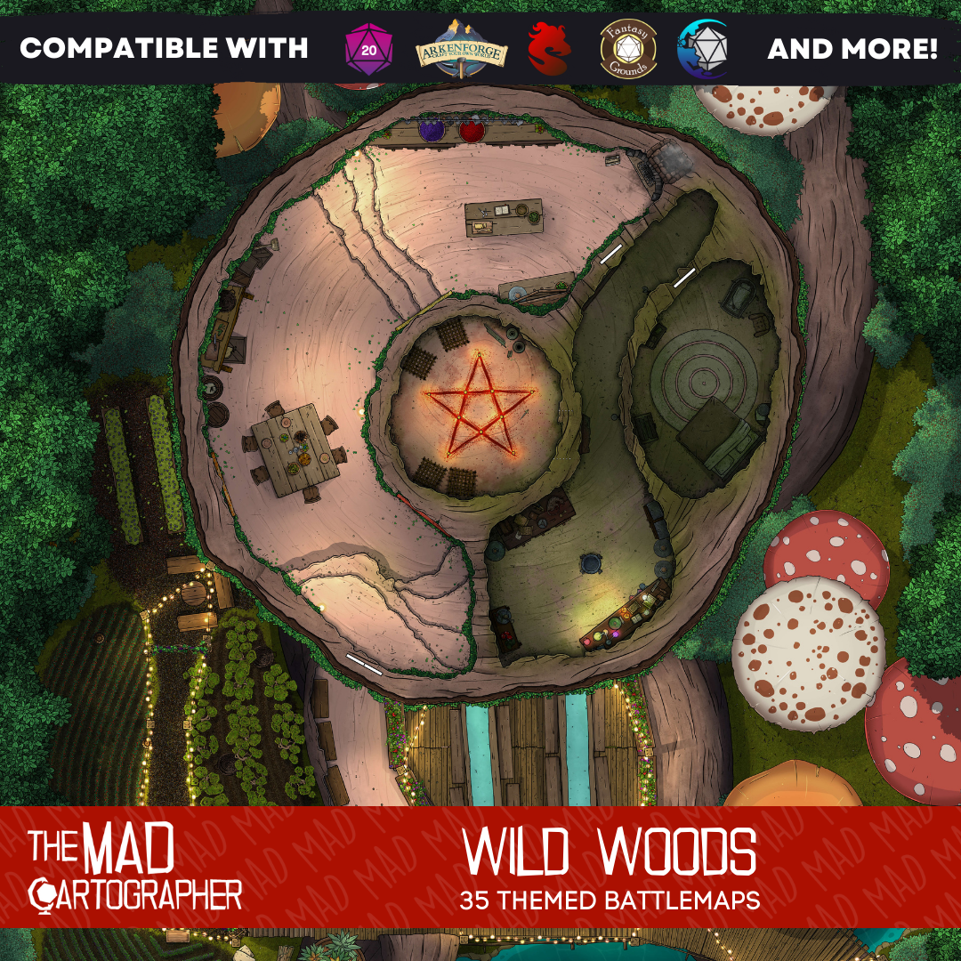 Wild Woods - Map Image Pack