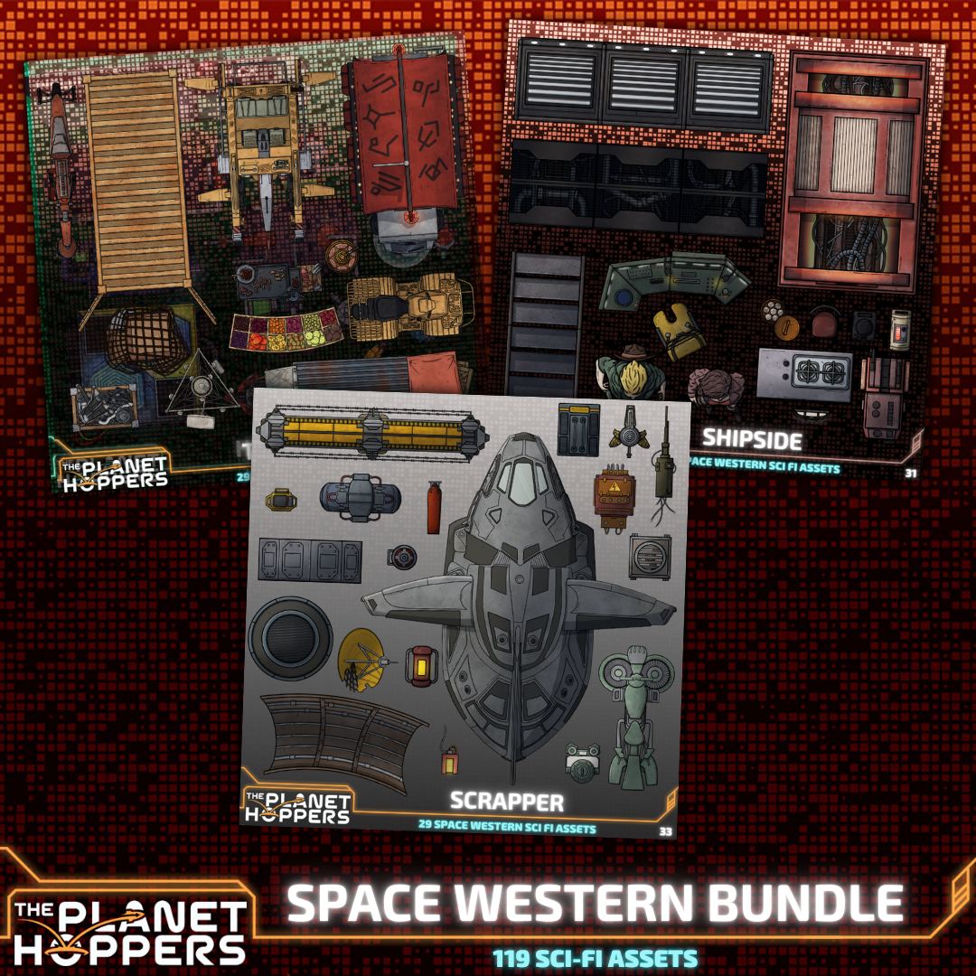Space Western Machine Space Western Asset Pack – The MAD Network