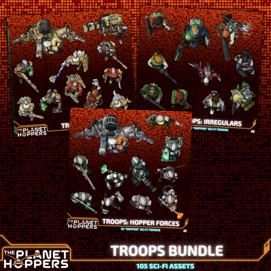 Hopper Troops Asset Pack