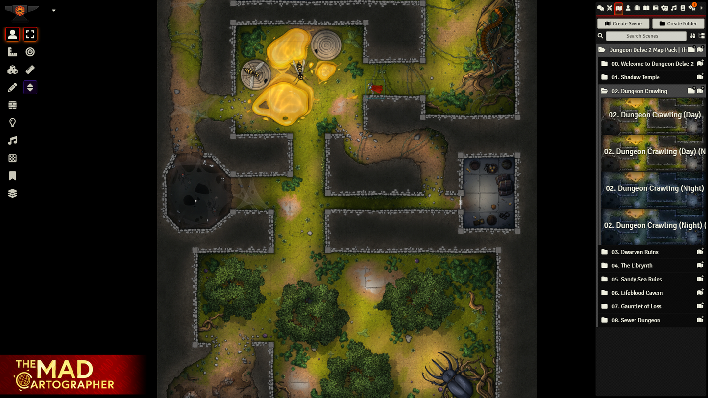 Dungeon Delve 2 - Foundry Module License