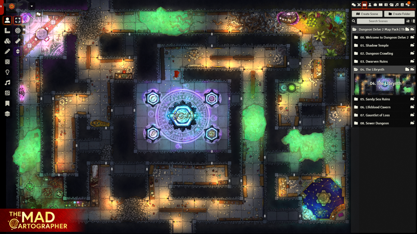 Dungeon Delve 2 - Foundry Module License