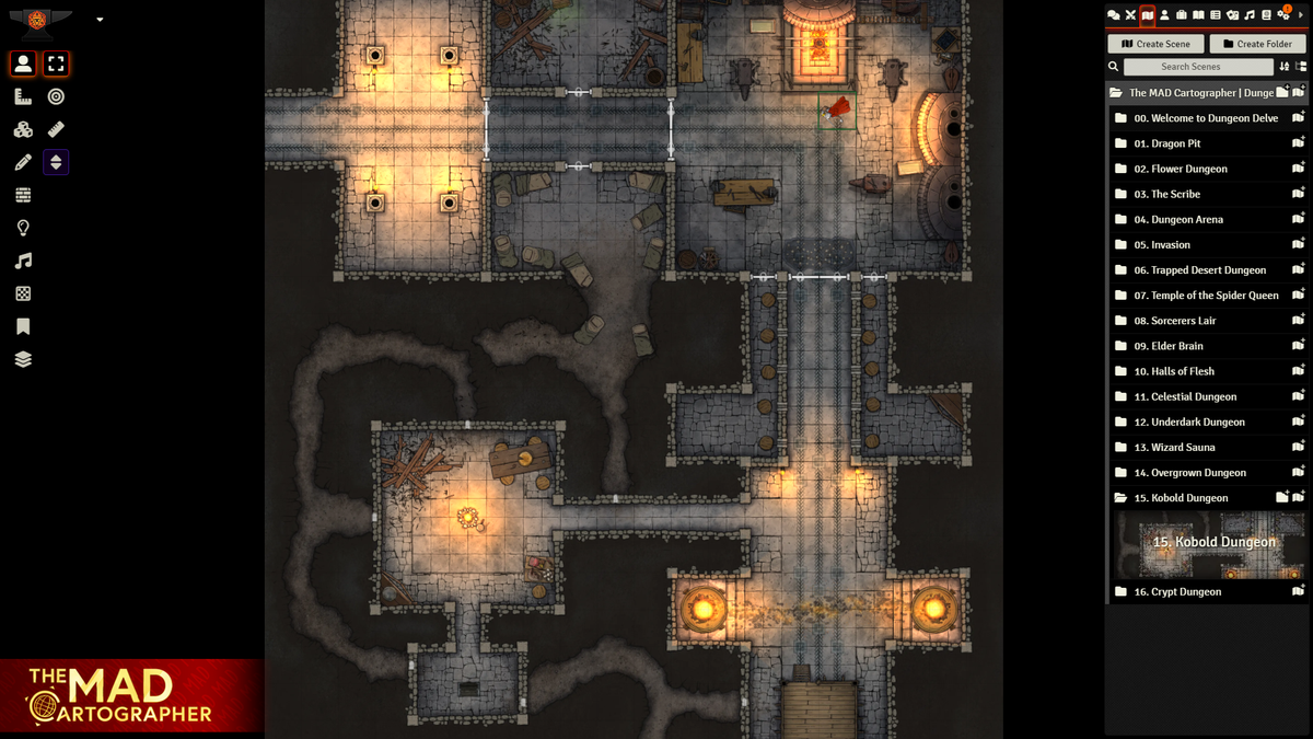 Dungeon Delve - Foundry Module License