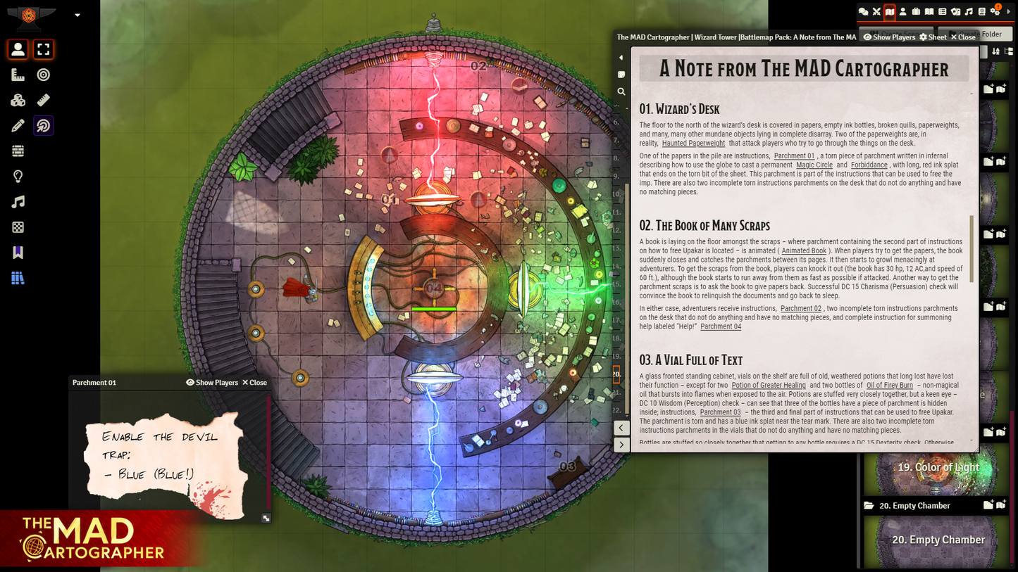 Wizard's Tower - Foundry Module License