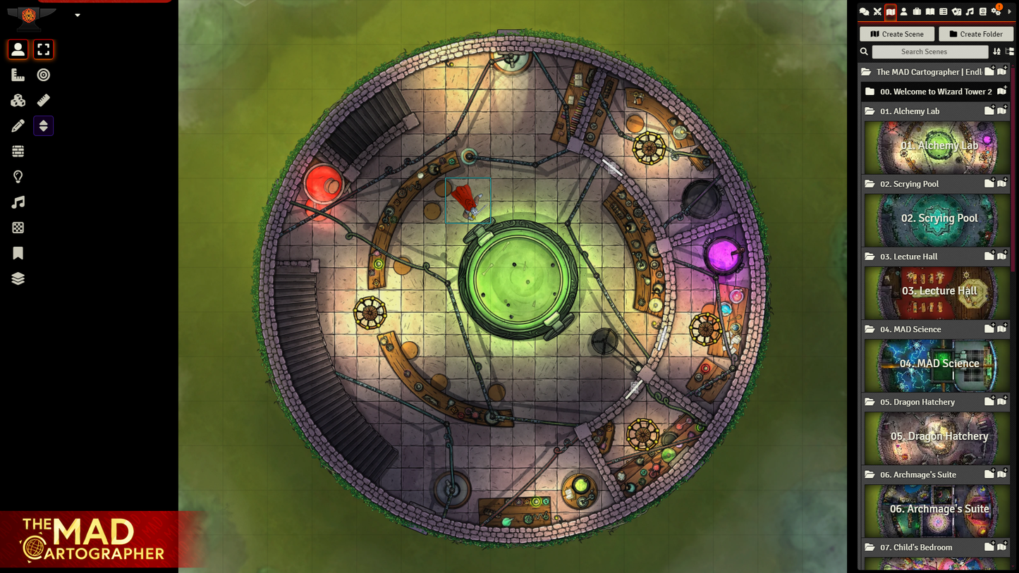Wizard's Tower 2 - Foundry Module License