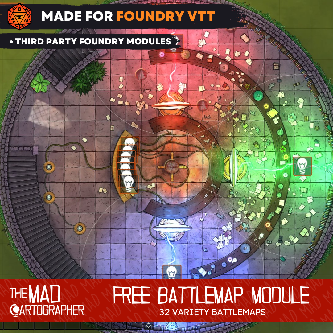 The MAD Cartographer - Free Foundry Module!