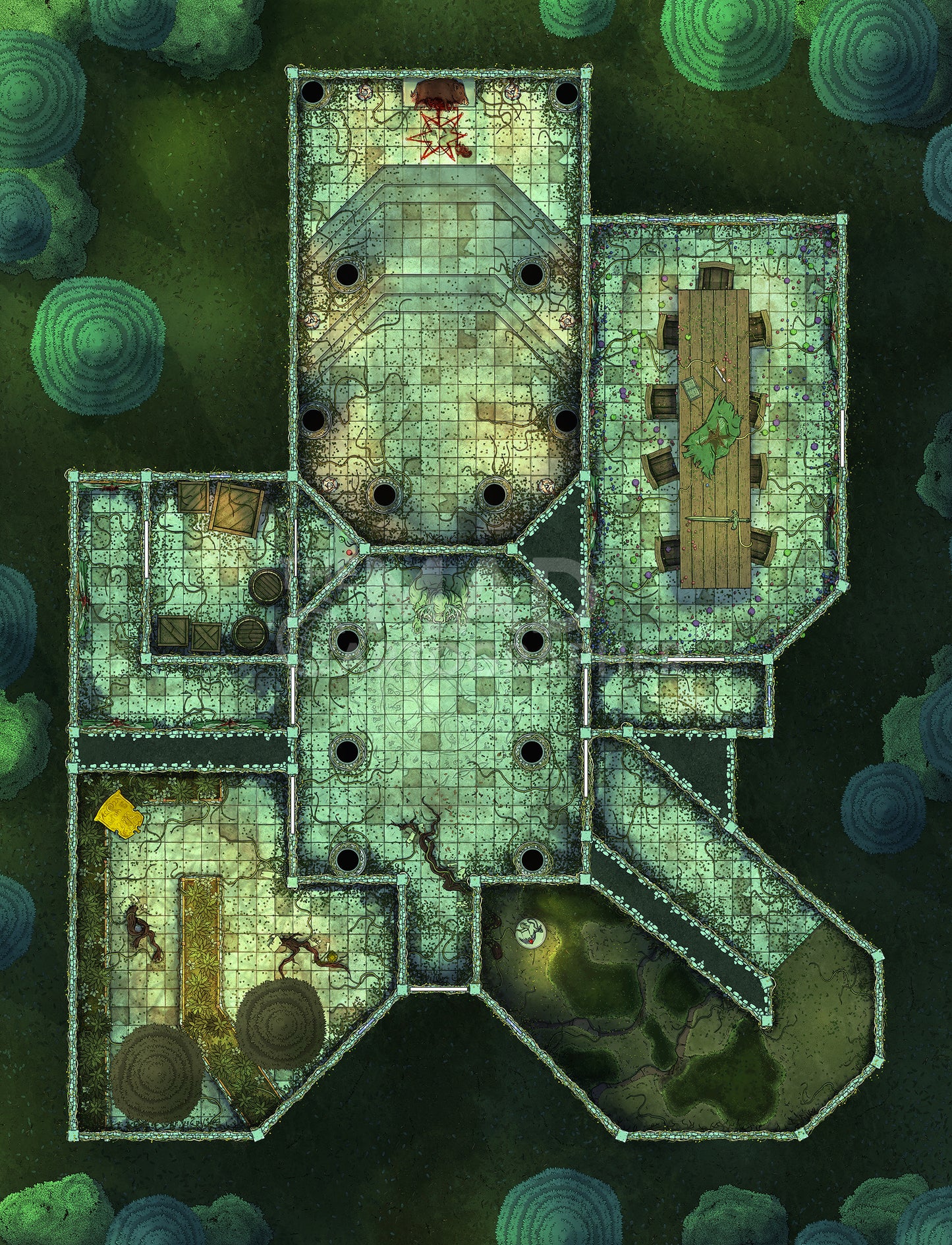 Dungeons - Map Image Pack