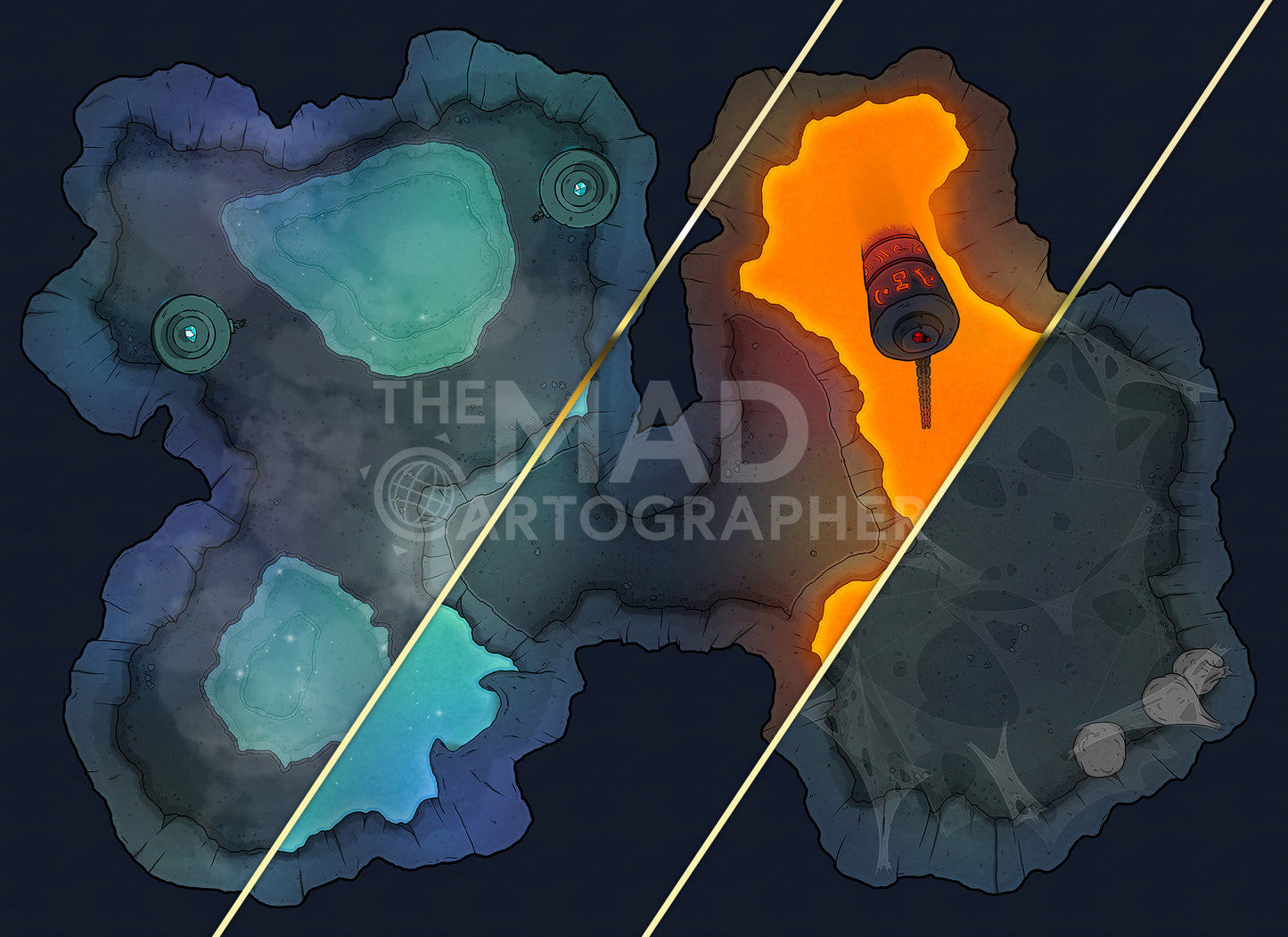 Caverns - Map Image Pack