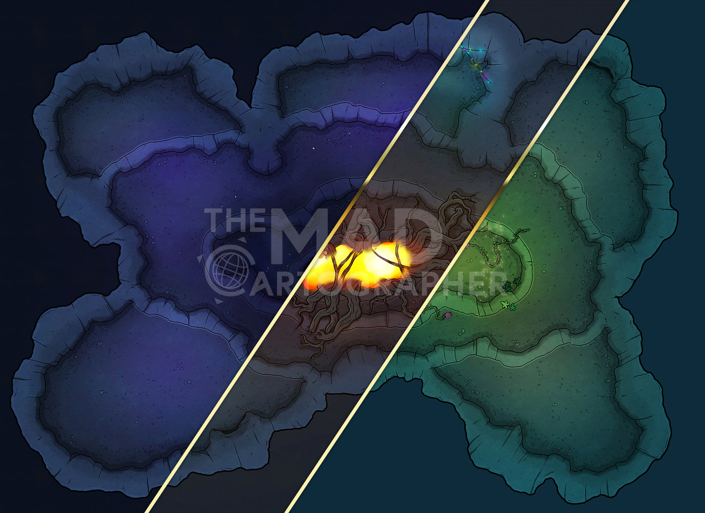 Caverns - Map Image Pack
