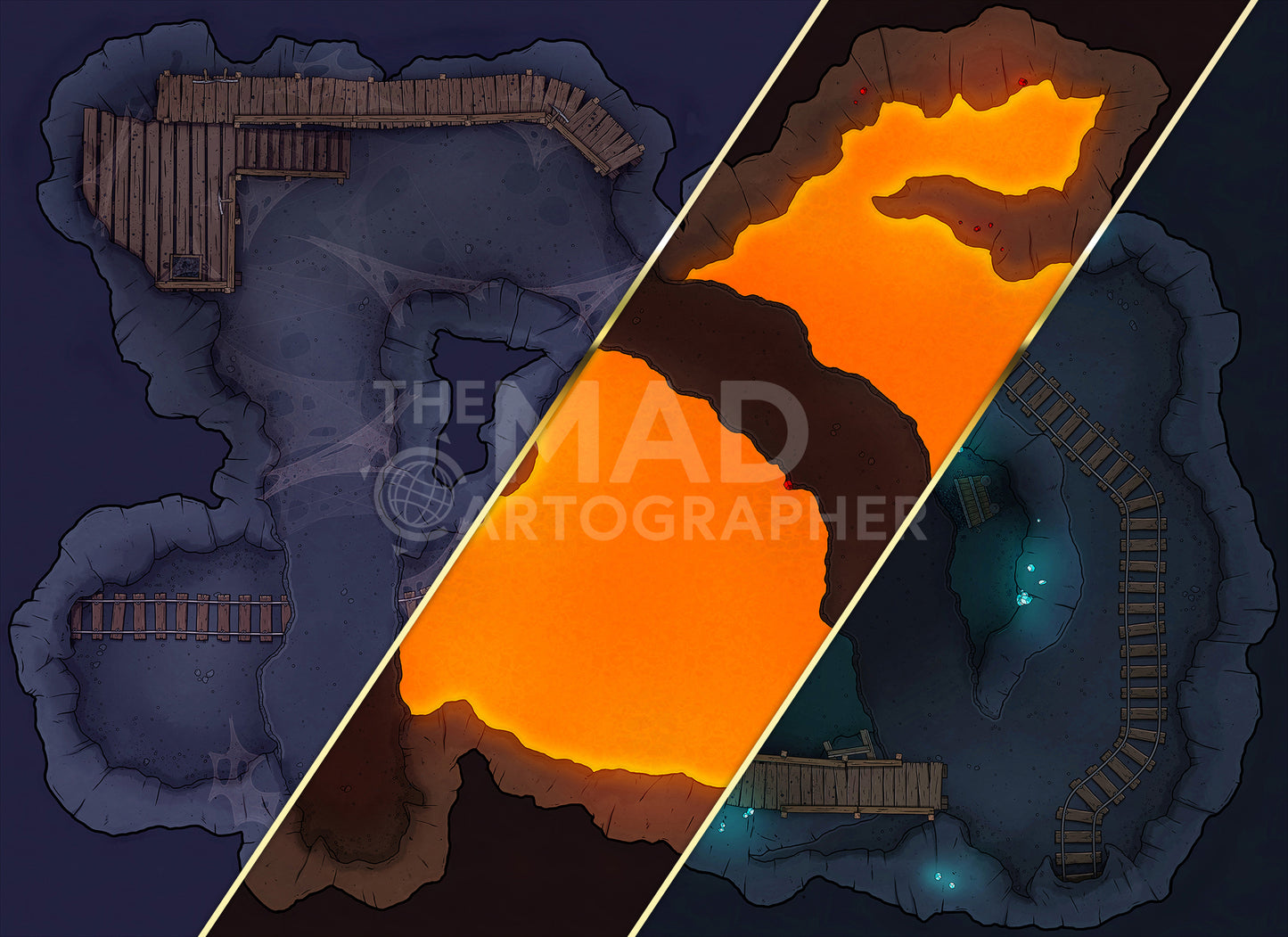 Caverns - Map Image Pack