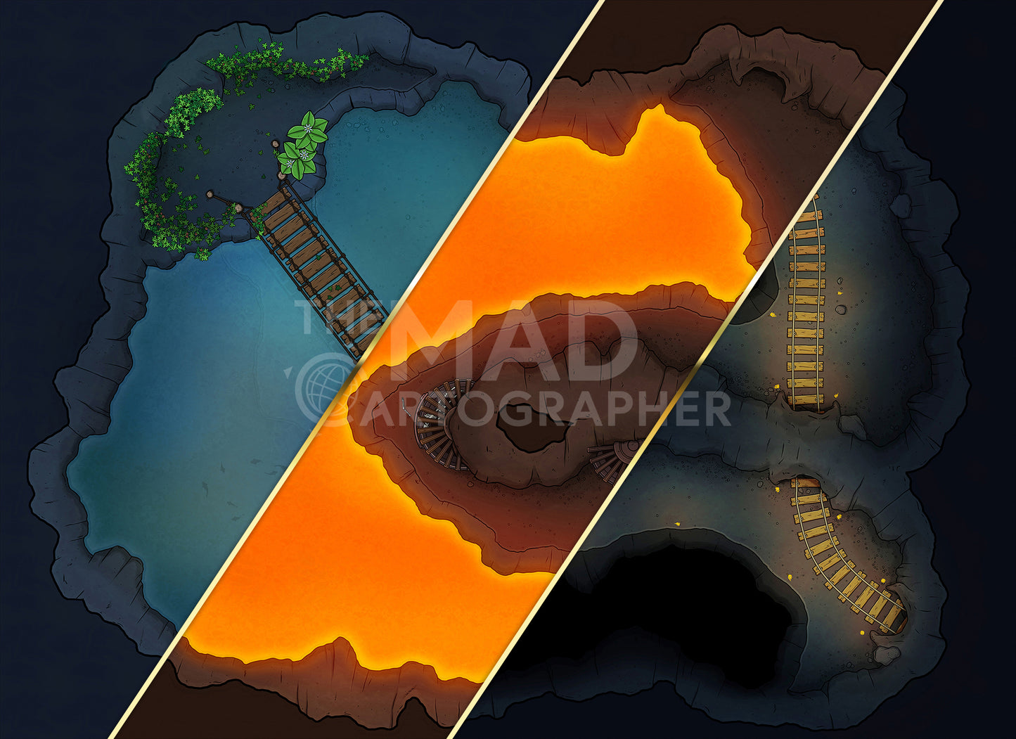 Caverns - Map Image Pack