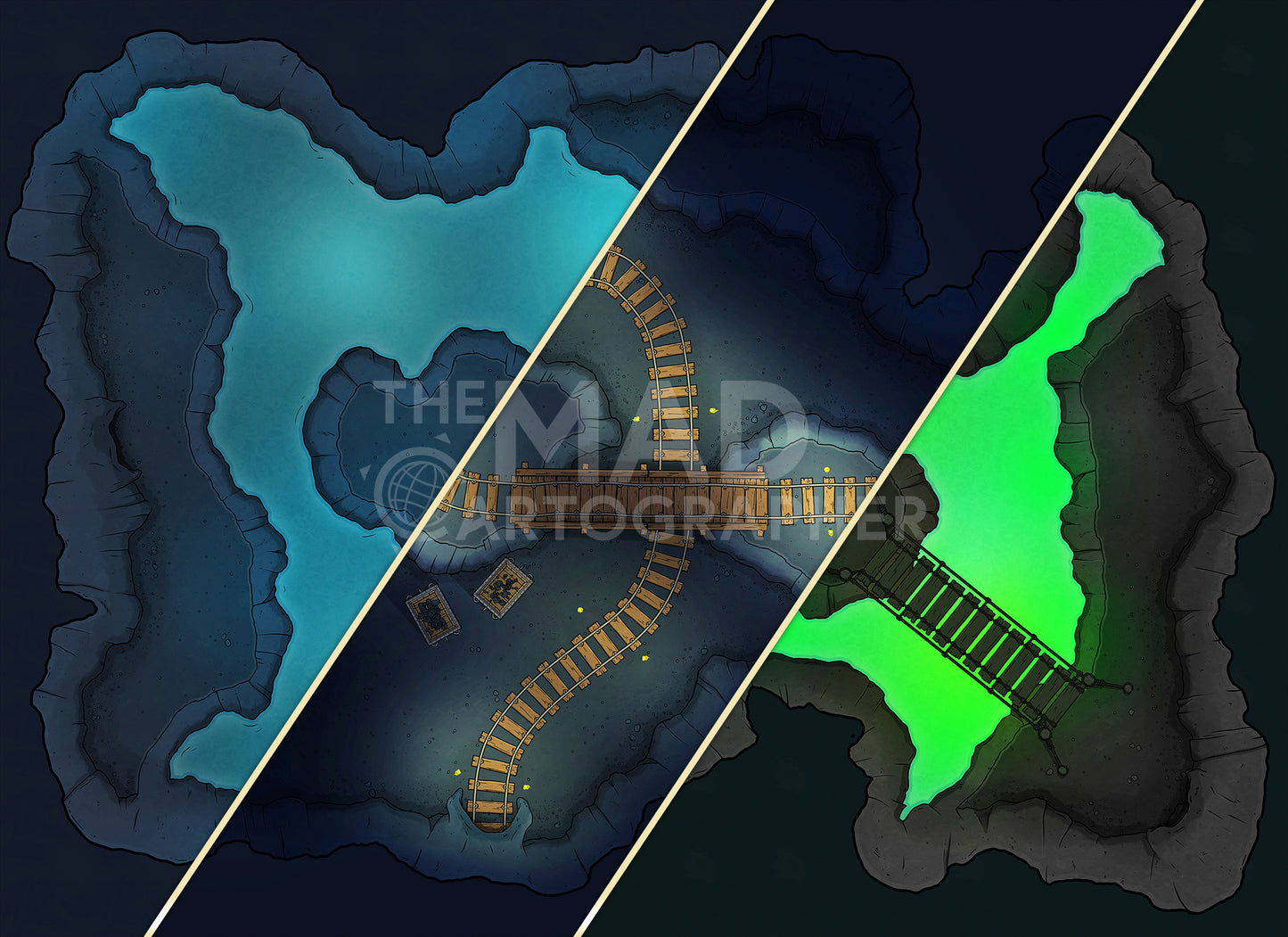 Caverns - Map Image Pack