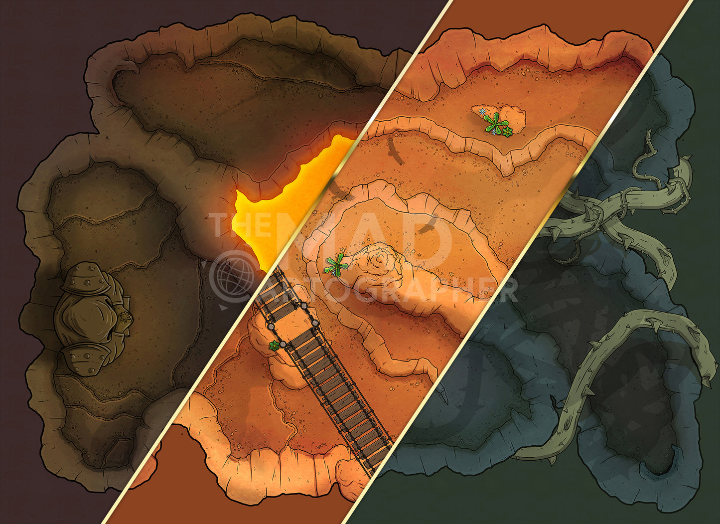 Caverns - Map Image Pack