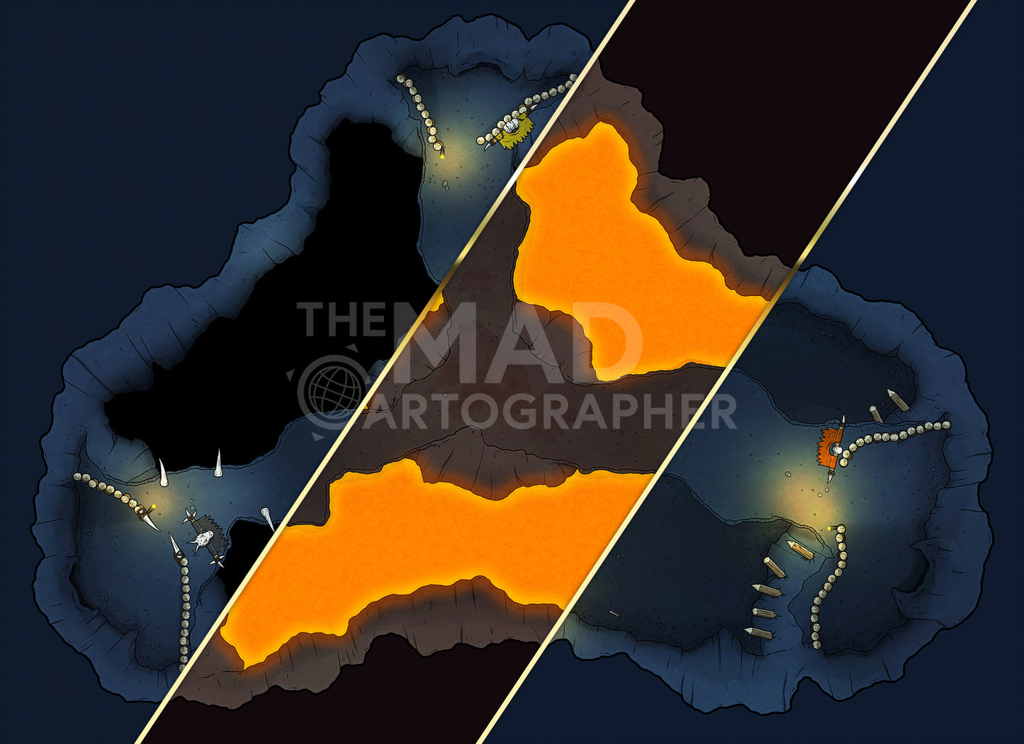 Caverns - Map Image Pack