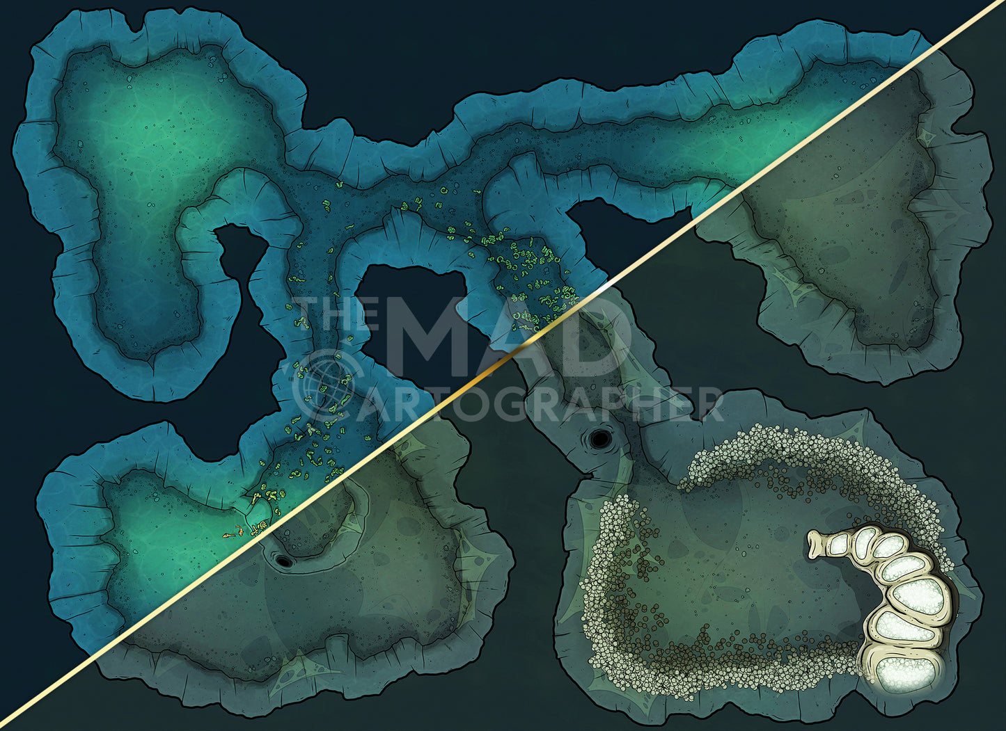 Caverns - Map Image Pack