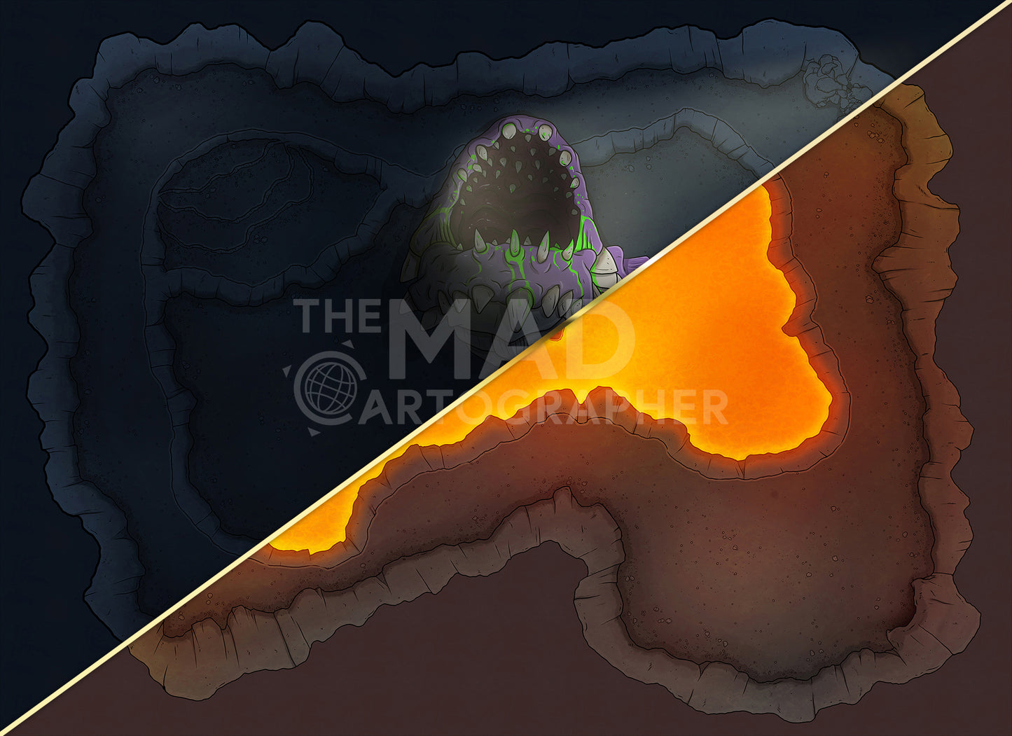 Caverns - Map Image Pack