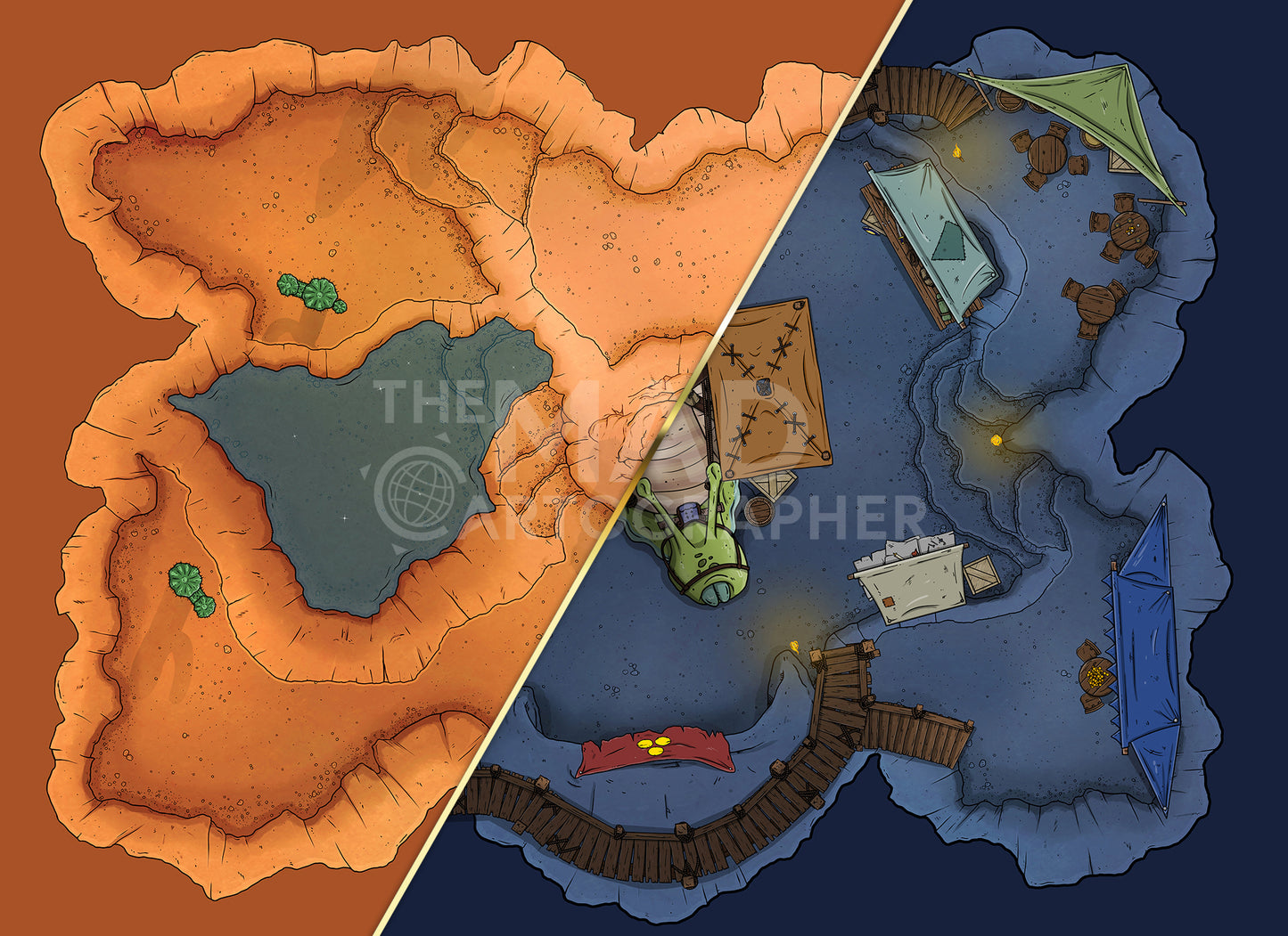 Caverns - Map Image Pack