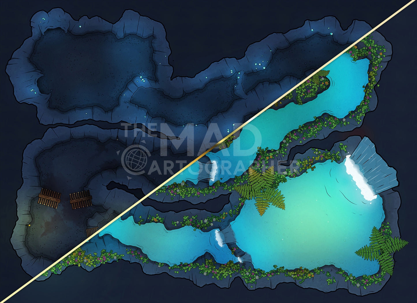 Caverns - Map Image Pack