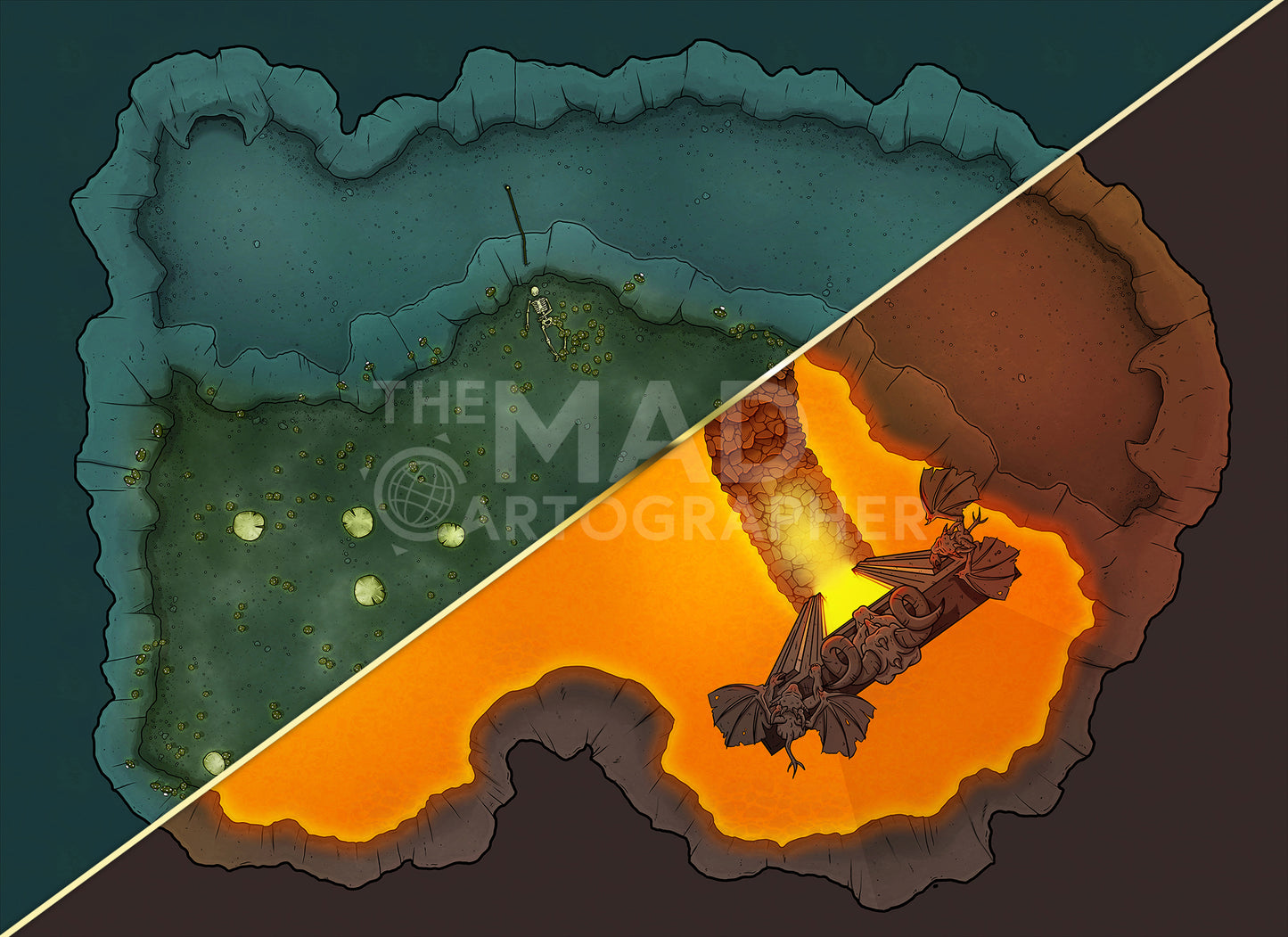 Caverns - Map Image Pack