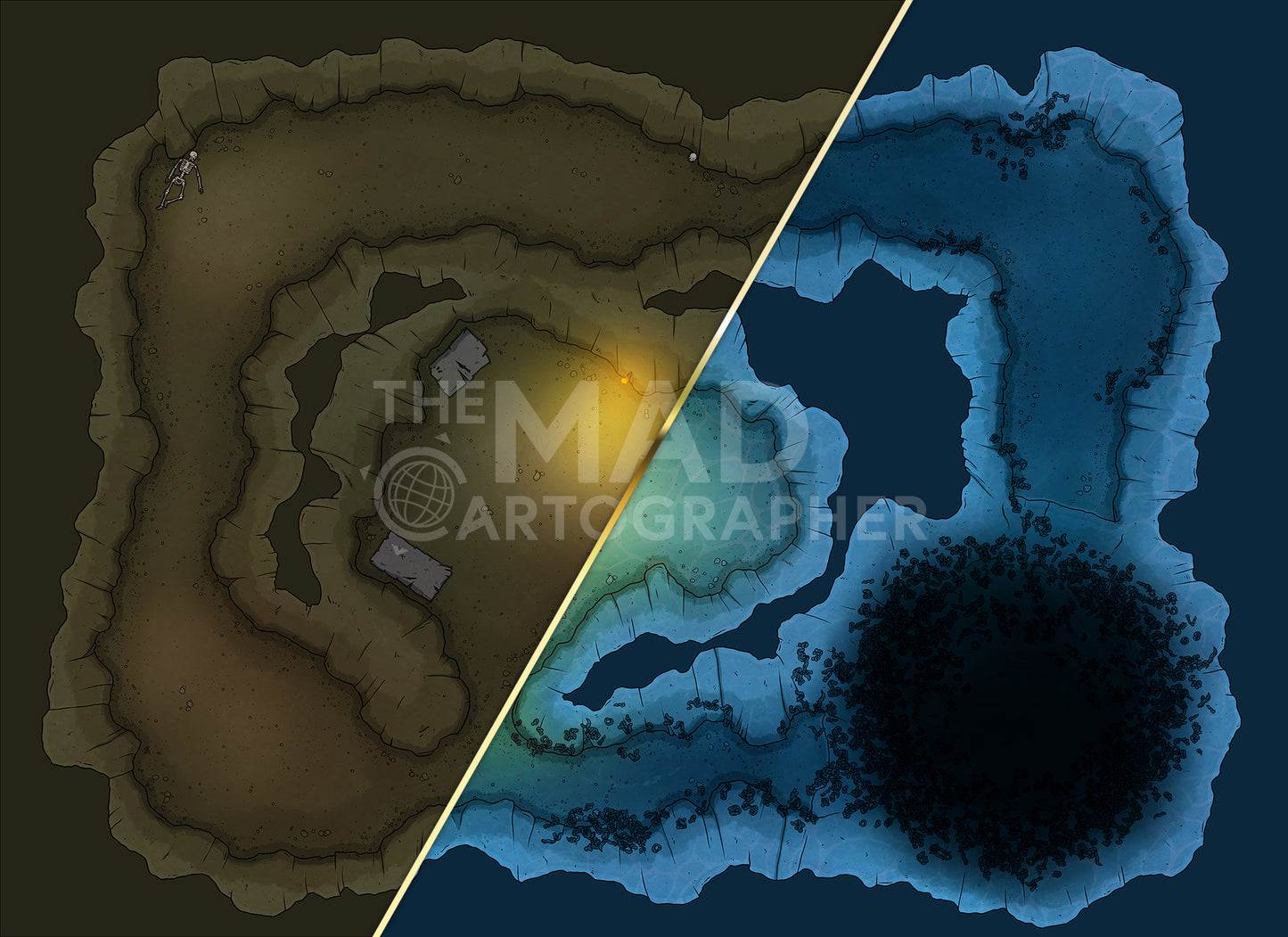 Caverns - Map Image Pack