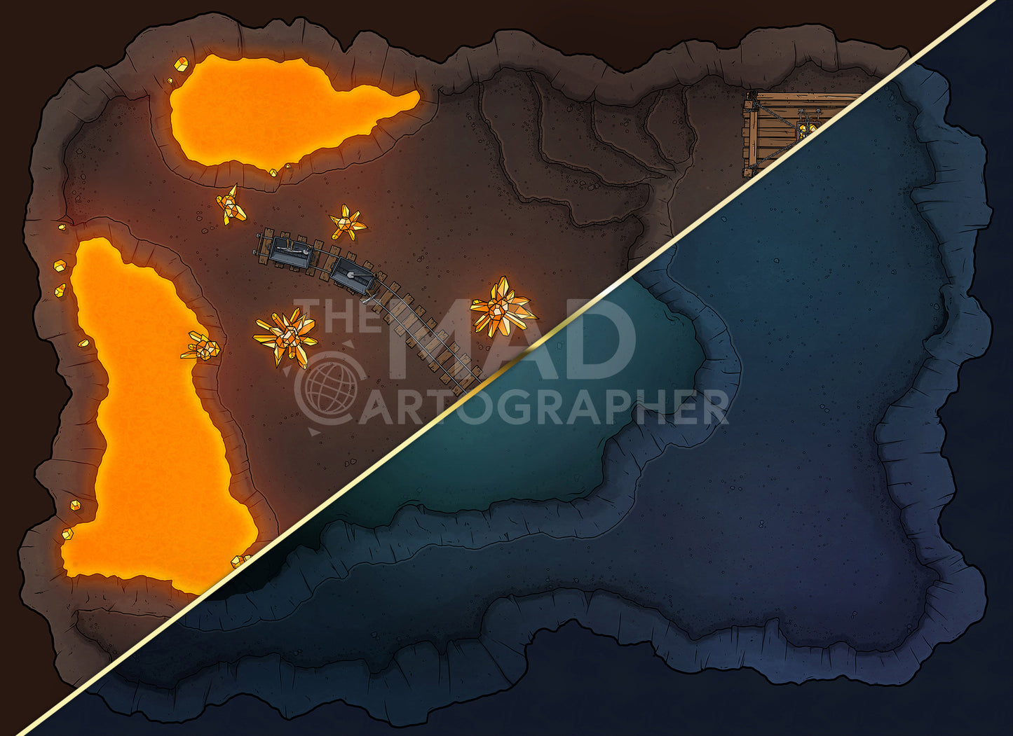 Caverns - Map Image Pack