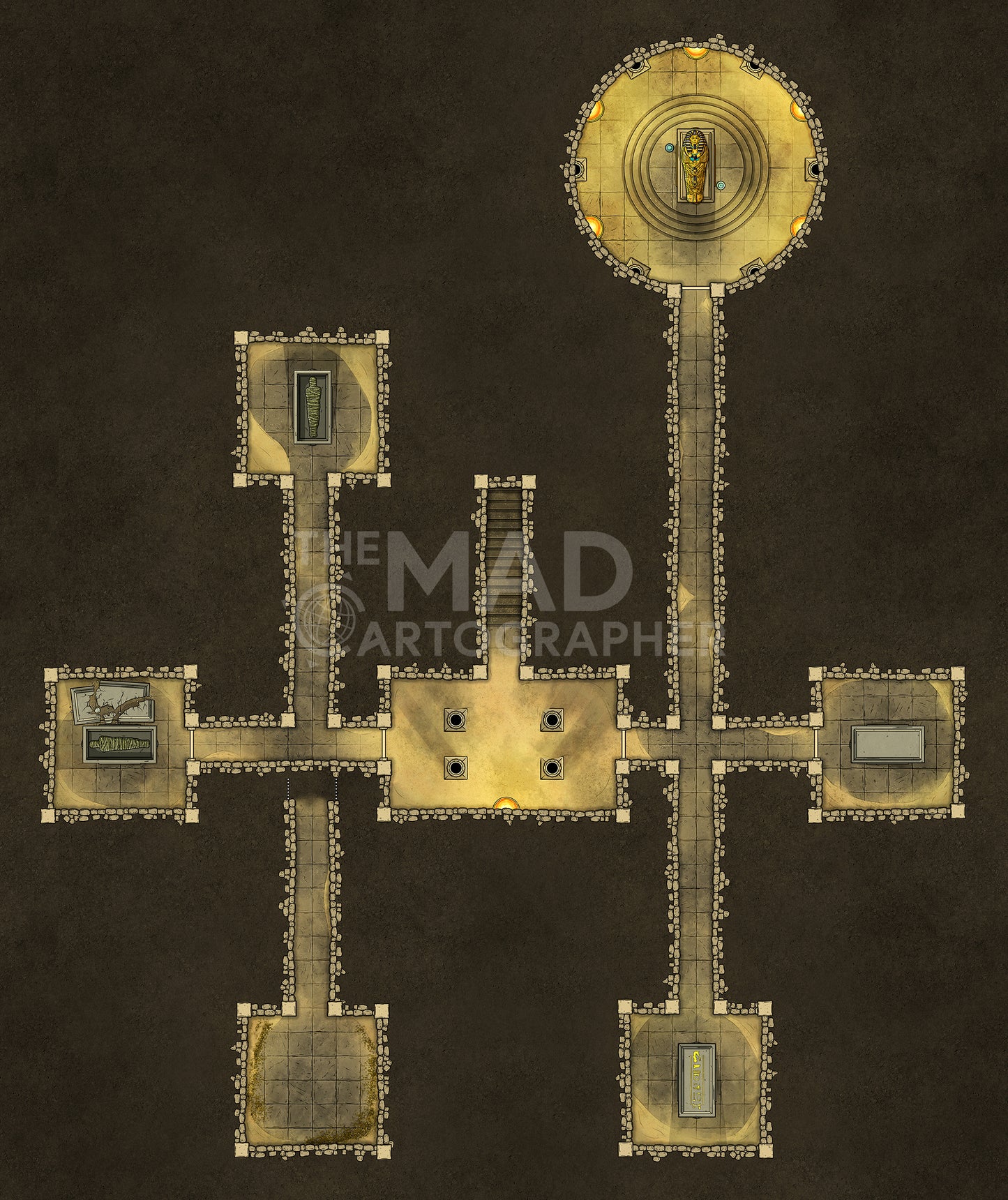 Classic Dungeons - Map Image Pack