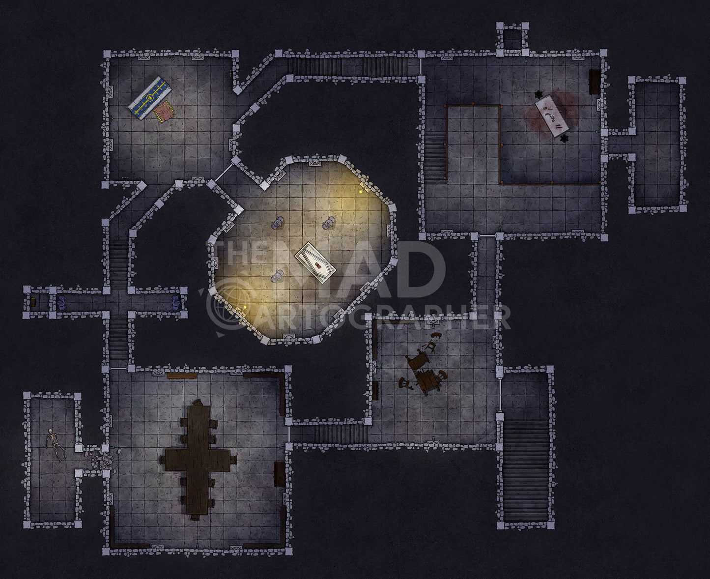 Classic Dungeons - Map Image Pack