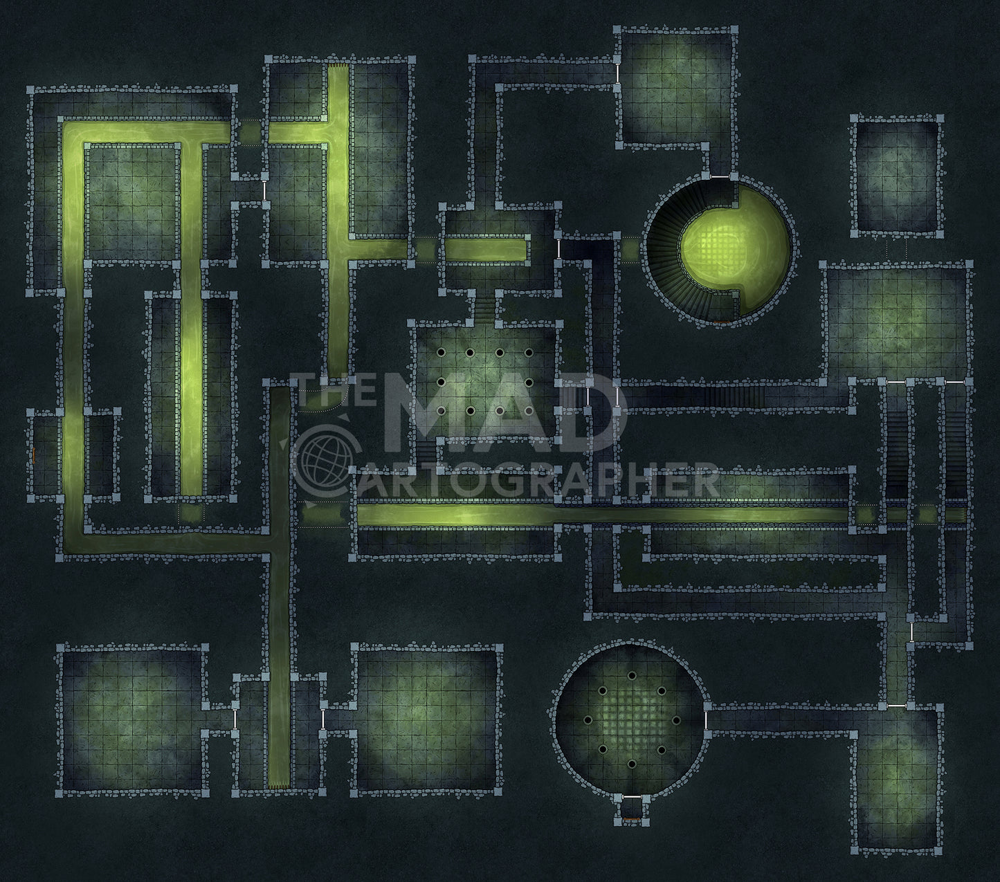 Classic Dungeons - Map Image Pack